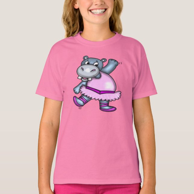 Camisetas Ballerina divertidas (Anverso)
