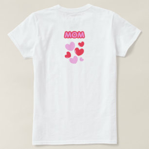 Camisetas básicas de fiesta Mamá GANÓ TU CORAZÓN R