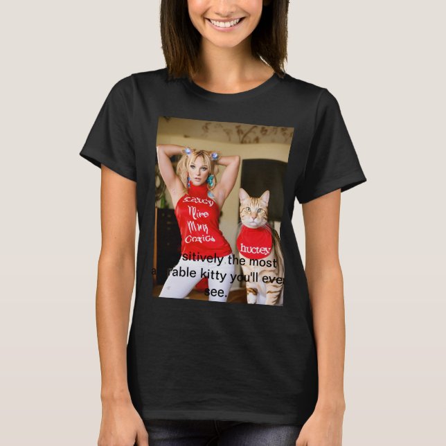 Camisetas básicas de mujeres en Estados Unidos (Anverso)