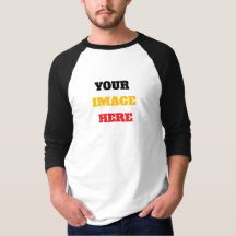 Camisetas básicas de Raglan personaliza tu imagen