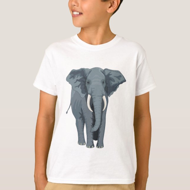 Camisetas básicas para niños - Colores de camiseta (Anverso)