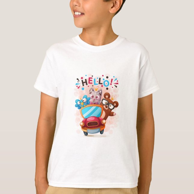 Camisetas básicas para niños: el regalo perfecto (Anverso)