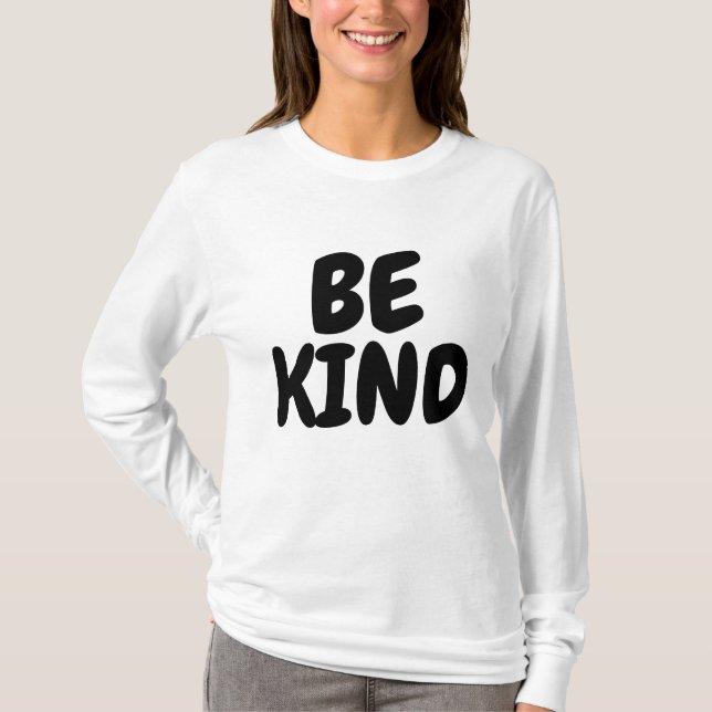 Camisetas BE KIND (Anverso)