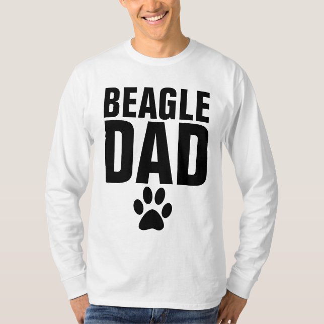 Camisetas BEAGLE DAD (Anverso)