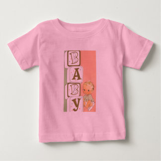 Camisetas bebe y bebe con diseño vintage