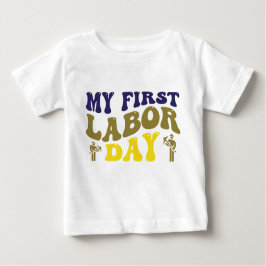 Camisetas bebes en el Día del Trabajo: Celebrar