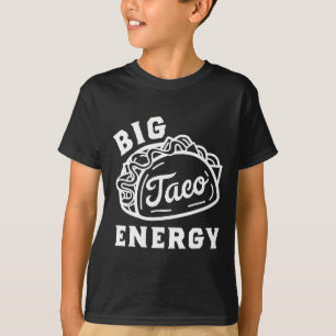 Camisetas Big Taco Energy Taco Para Hombres Funny
