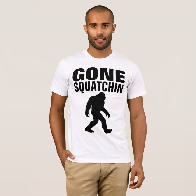 Camisetas BIGFOOT GONE SQUATCHIN (Anverso completo)