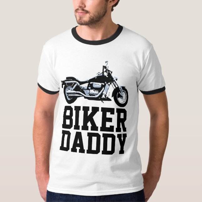 Camisetas BIKER DAD DADDY (Anverso)