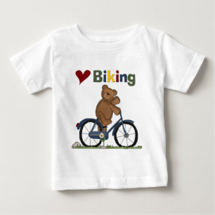 Camisetas Biking y regalos del amor azul de la