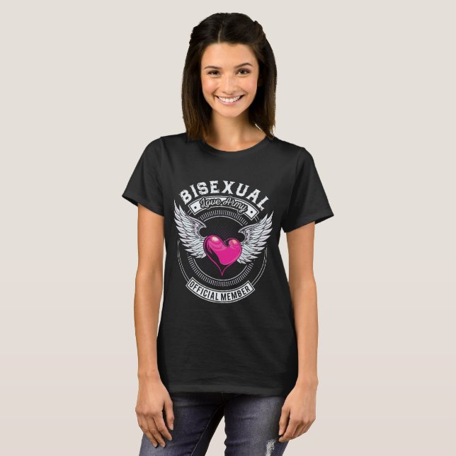 Camisetas bisexual del ejército del amor (Anverso completo)