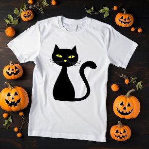 Camisetas Black Cat Halloween