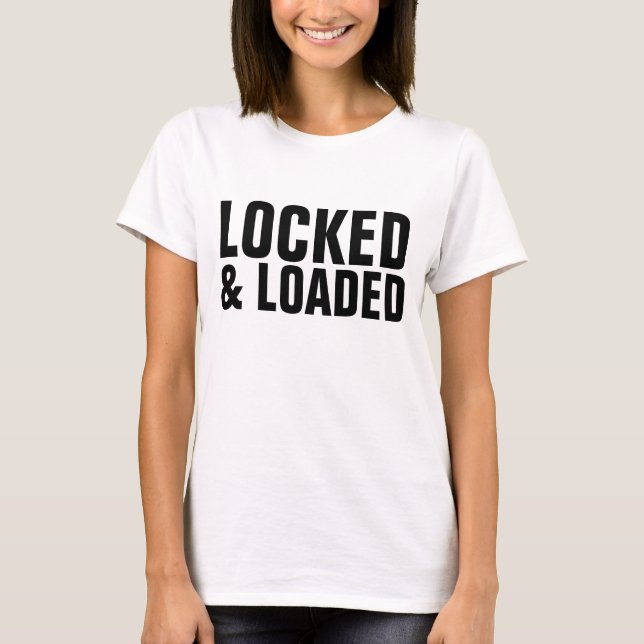 Camisetas BLOQUEADAS Y CARGADAS (Anverso)