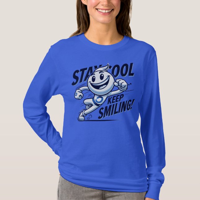 Camisetas Blue Smile (Anverso)