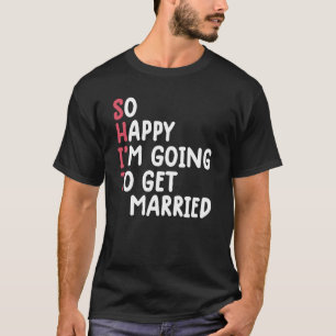 Camisetas Bodas divertidos para parejas Groom Shir