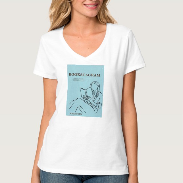 Camisetas Bookstagram para mujeres (Anverso)