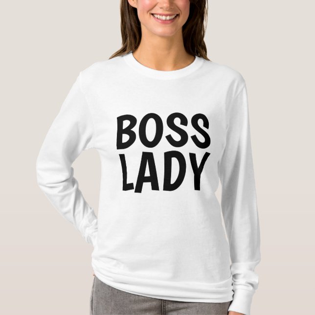 Camisetas BOSS LADY (Anverso)