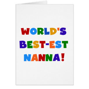 Camisetas brillantes del Mejor-est Nanna de los