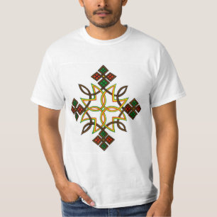 Camisetas, camisetas y diseños cruzados etíopes de
