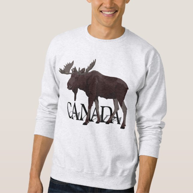 Camisetas canadienses de los alces del camisetas (Anverso)