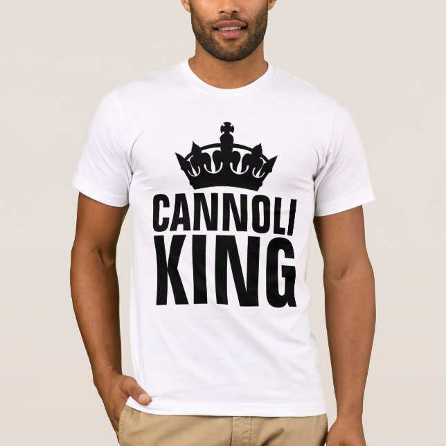 Camisetas CANNOLI KING (Anverso)