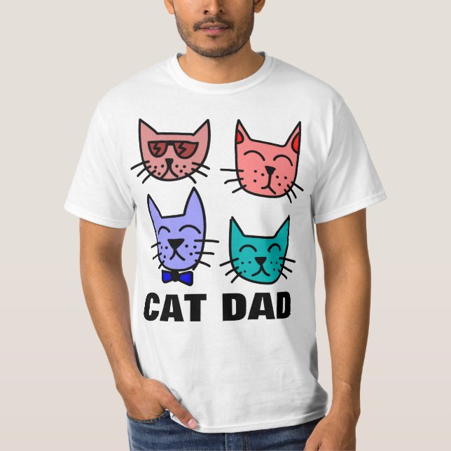 Camisetas CAT DAD (Anverso)