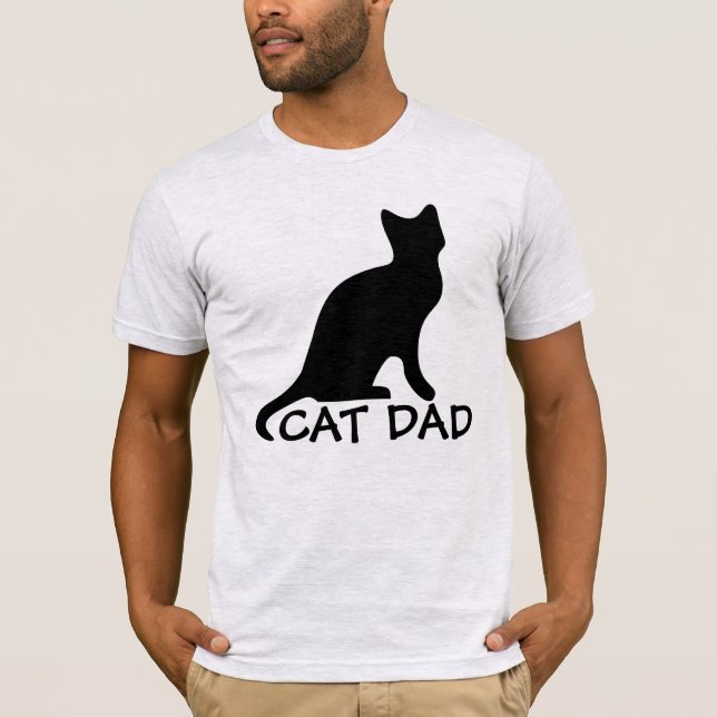 Camisetas CAT DAD MENS (Anverso)