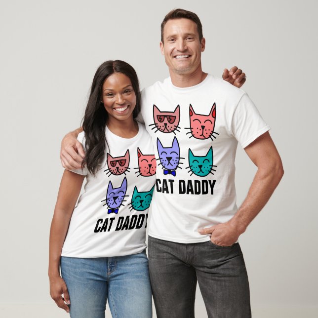 Camisetas CAT DADDY DAD (Unisexo)