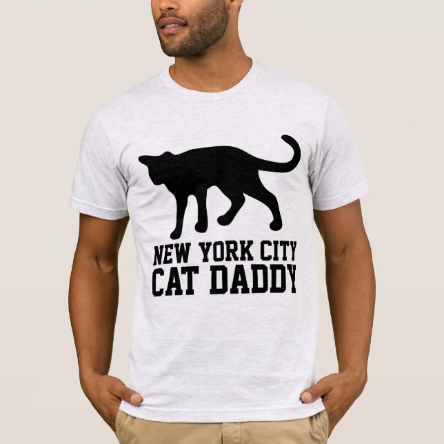 Camisetas CAT DADDY de la ciudad de NUEVA YORK (Anverso)