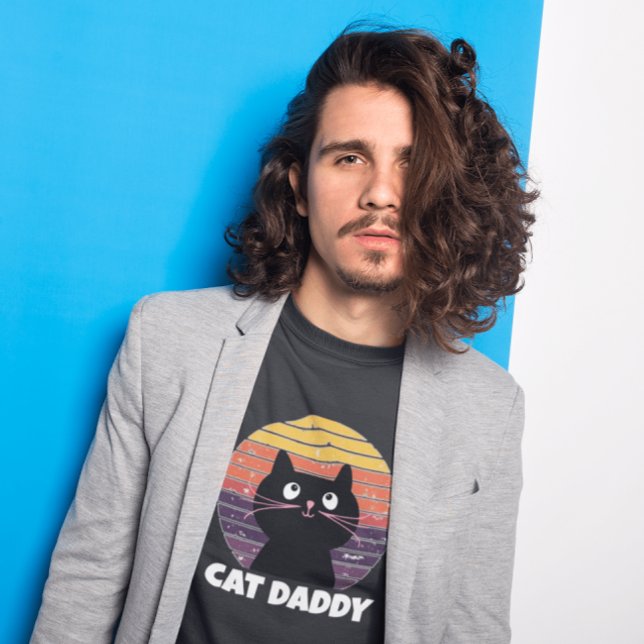 Camisetas CAT DADDY VINTAGE RETRO ESTILO (Subido por el creador)
