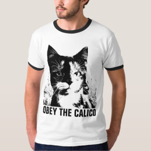 Camisetas CAT de CALICO, OBEY the Calico