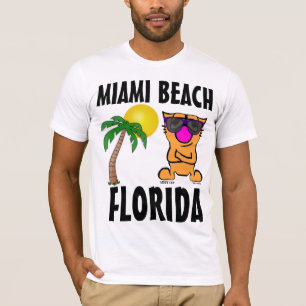 Camisetas CAT de MIAMI BEACH FLORIDA