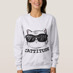Camisetas Cat divertidas de CATTITUDE