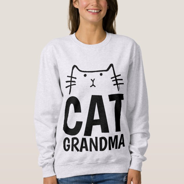 Camisetas CAT GRANDMA (Anverso)