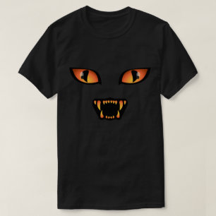 Camisetas Cat Halloween Camisetas de gatos negros