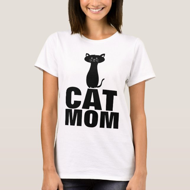 Camisetas CAT MOM (Anverso)
