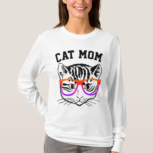 Camisetas CAT MOM (Anverso)
