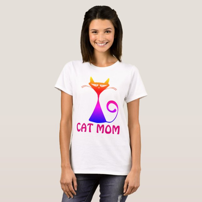 Camisetas CAT MOM (Anverso completo)