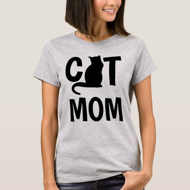 Camisetas CAT MOM (Anverso)