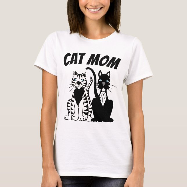Camisetas CAT MOM Ladies (Anverso)