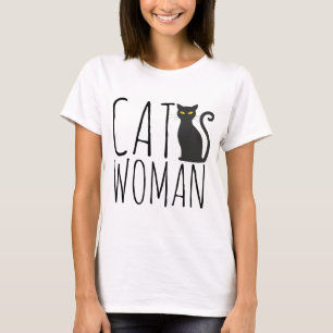 Camisetas CAT PARA MUJERES, Camisetas Damas divert