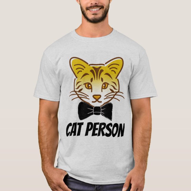 Camisetas CAT PERSON (Anverso)