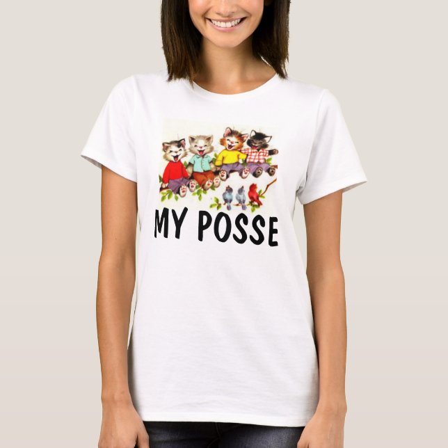 Camisetas CAT POSSE (Anverso)