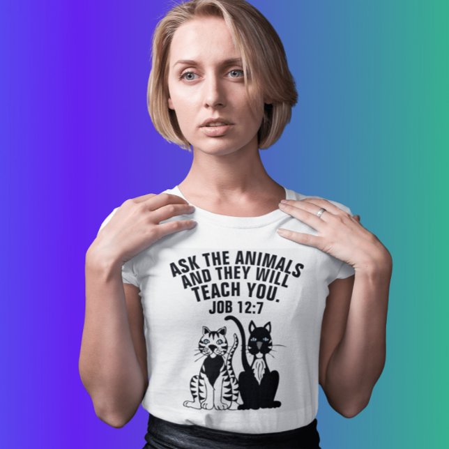 Camisetas CAT, PREGUNTEN A LOS ANIMALES, CRISTIANO (Subido por el creador)