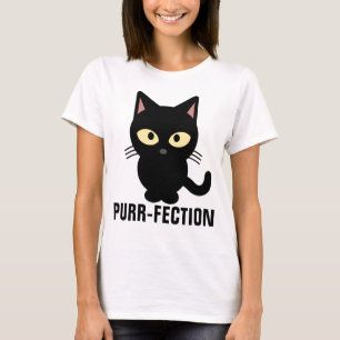 Camisetas CAT PURR-FECTION, divertidas