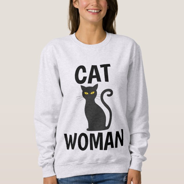 Camisetas CAT WOMAN Funny Cat (Anverso)