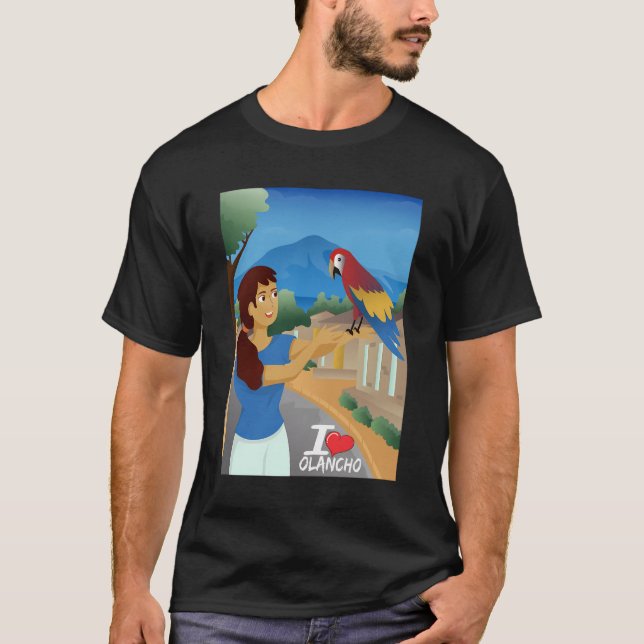 Camisetas Catracha Olancho Honduras (Anverso)