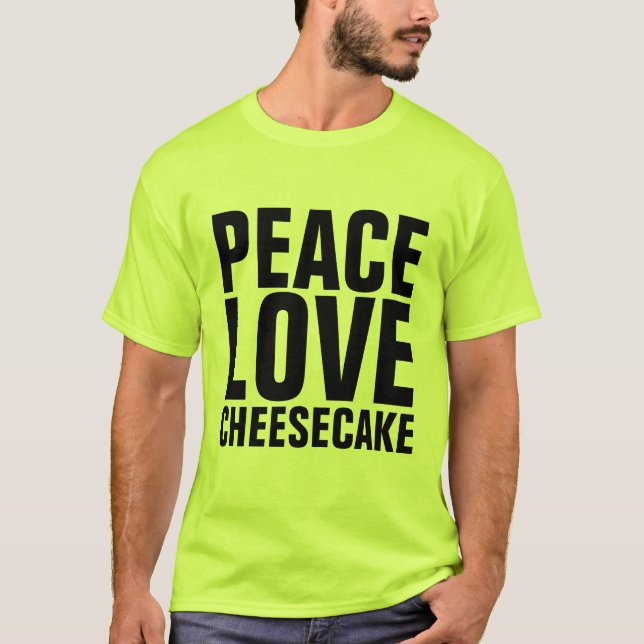 Camisetas CHEESECAKE (Anverso)