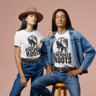 Camisetas CHEROKEE -Camisetas NATIVAS DE LA INDIA 