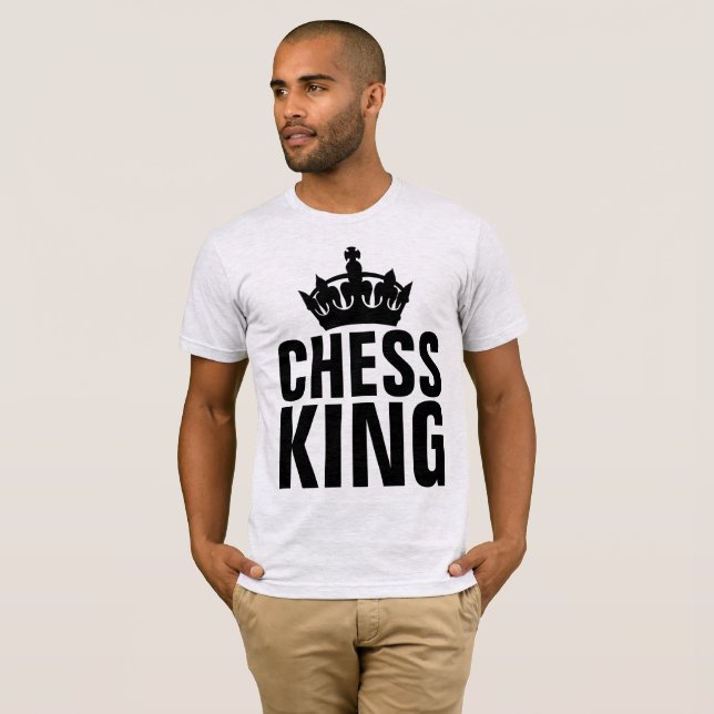 Camisetas CHESS KING (Anverso completo)